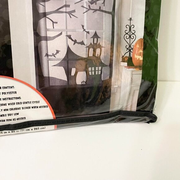 Spirit Haunted House Decorative Lace Panel Halloween - Picture 5 of 10